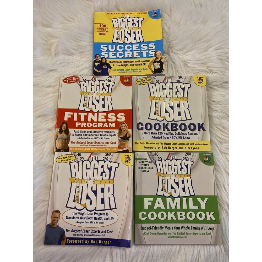 The Biggest Loser set of 5 books EUC